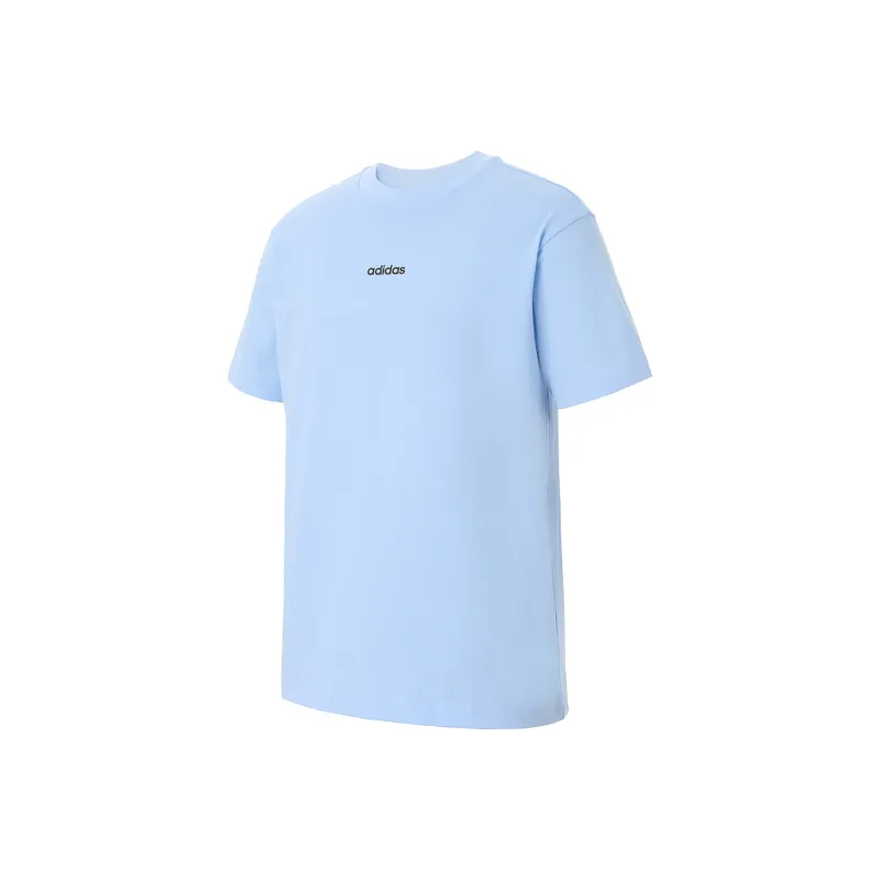 Adidas T Shirts Men Sky Blue-1