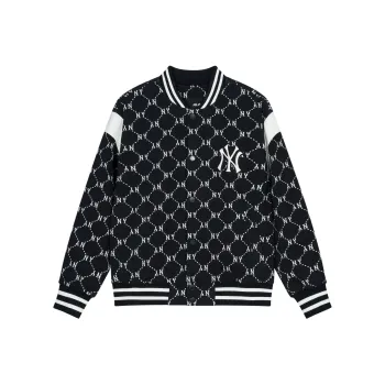 MLB SS24 Baseball Jacket Unisex Black