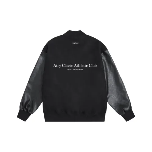 Atry Alphabet Slogan Series Baseball Jacket Unisex