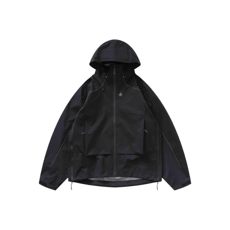 OCTOBEELAB Water Resistant Windproof And Rainproof Breathable Wear Resistant Windbreaker Jacket Unisex-0