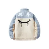 Beige White Blue