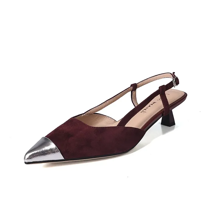 QUICHESHOES Slim Heel High Heels Women's-8