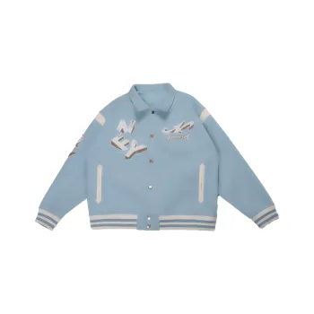 Necessity Finery Baseball Jerseys Men Sky Blue