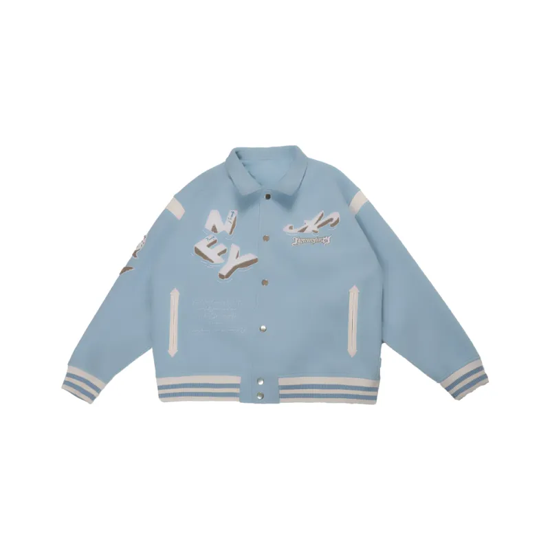 Necessity Finery Baseball Jerseys Men Sky Blue-0