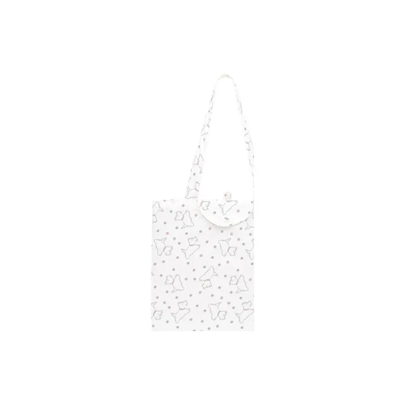 RADLEY Nylon Tote Bag, Shopping Bag, Shoulder Bag Large Size Unisex White-4