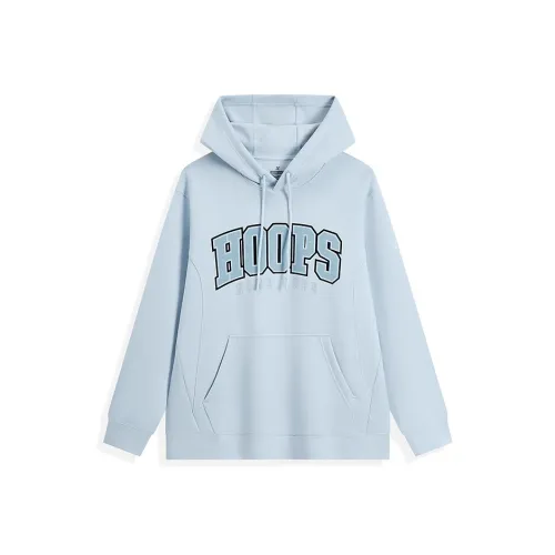 XTEP Sports Life Collection Basketball Collection Sweatshirt Men's Misty Stream Blue
