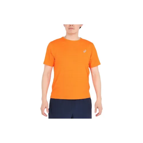 Asics T Shirts Men Orange