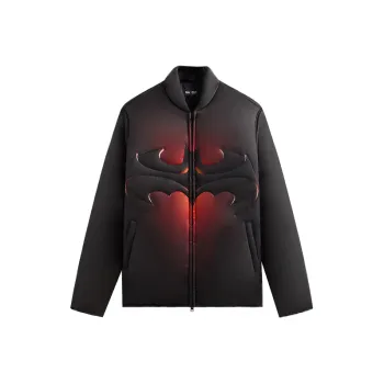 KITH X Batman Brixton Quilted Puffed Jacket