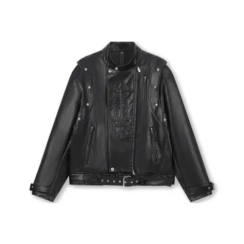 DICETINY Jackets Coats Unisex Black