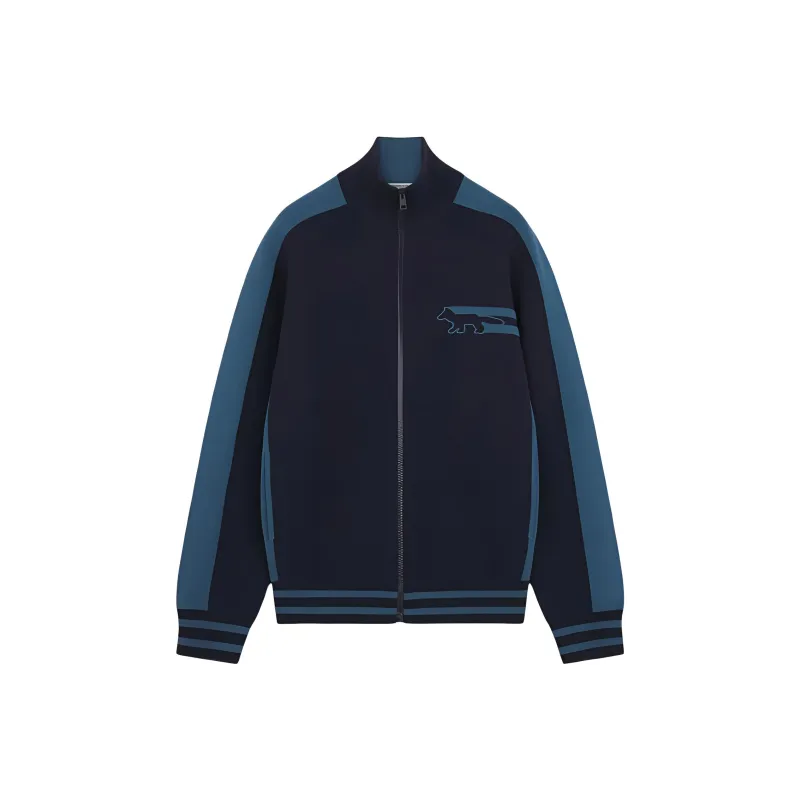 Maison Kitsune Flash Fox Zipped Knit Cardigan-0