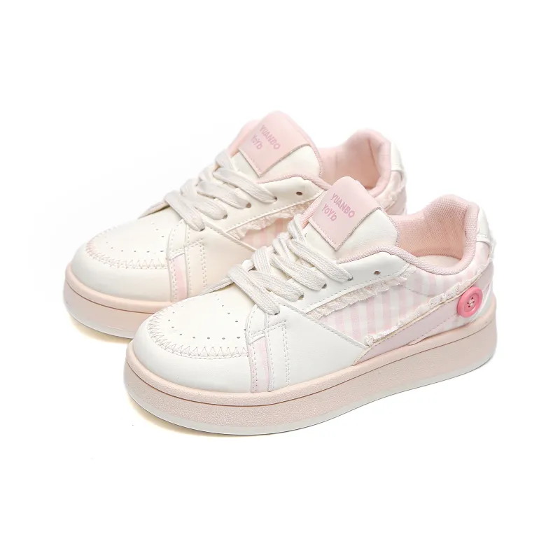 TUOPIN Anti Slip Wear Resistant Low Top Skateboard Shoes Women's-5