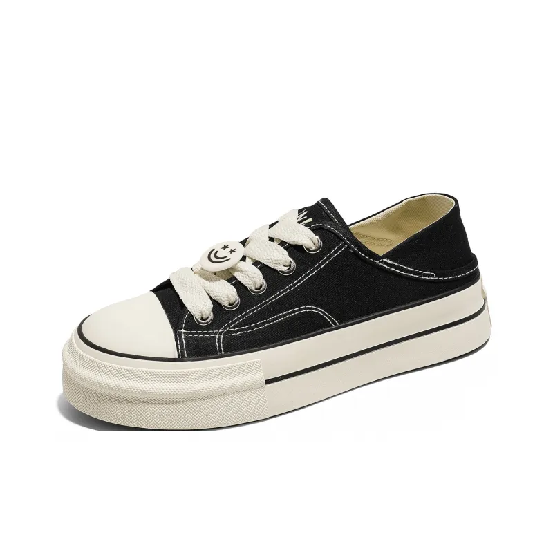 RENBEN Breathable And Lightweight Low Top Canvas Shoes Women's-6