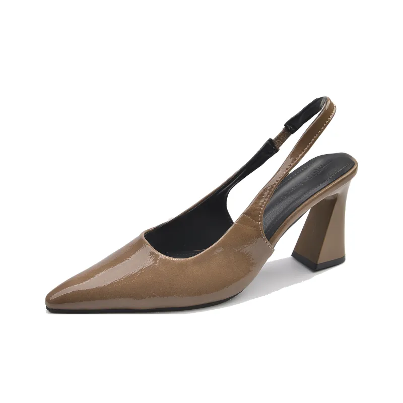 CZRSK Chunky Heel High Heels Women's-0