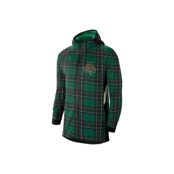 Nike x NBA Boston Celtics 2019/20 Earned Edition Showtime Jackets Coats Unisex Green