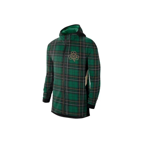 Nike x NBA Boston Tech 2019/20 Earned Edition Showtime Jackets Coats Unisex Green