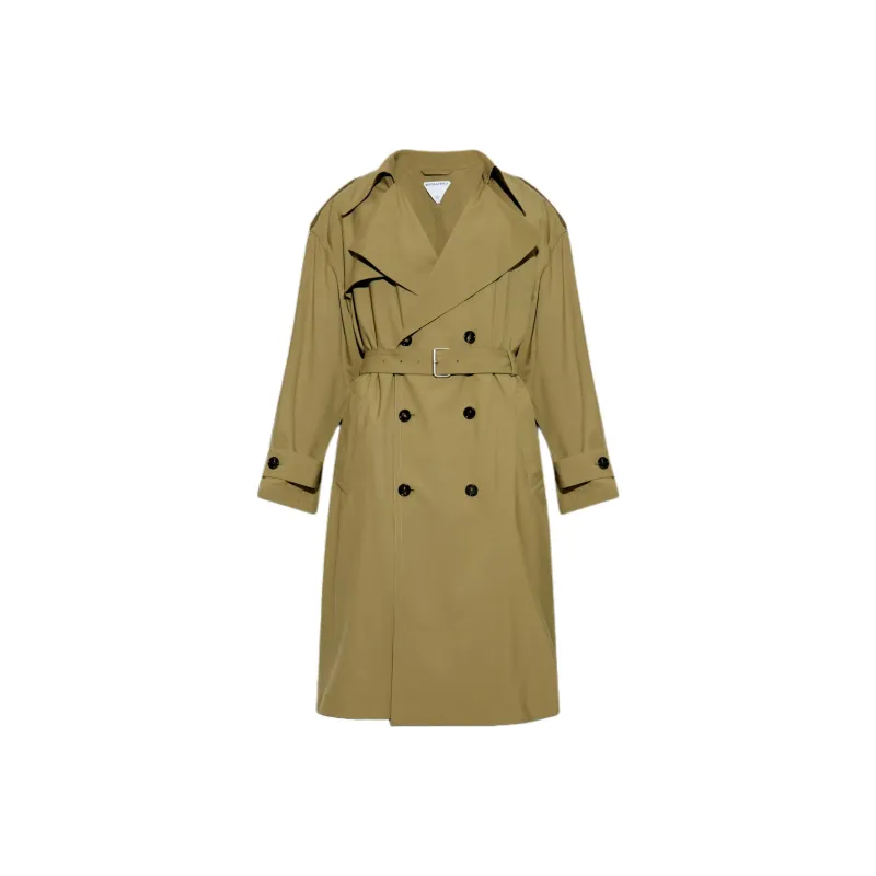 Bottega Veneta Belted Waist Trench Coat-0