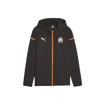 PUMA Casuals Olympique De Marseille Jacket Men's Black