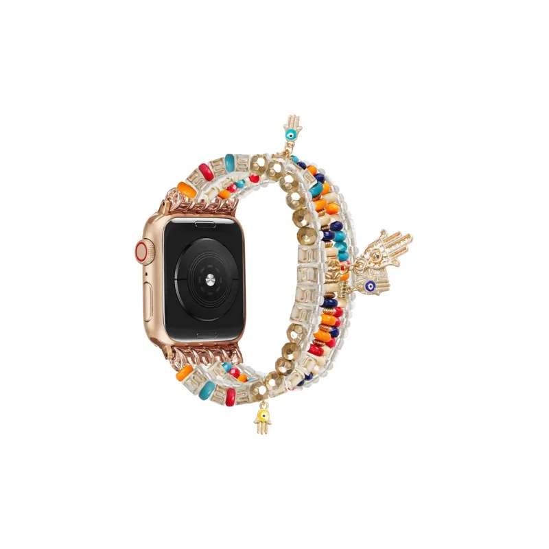 Akkerds Apple Compatibility Watch Band 130mm 46mm Bead Material-8