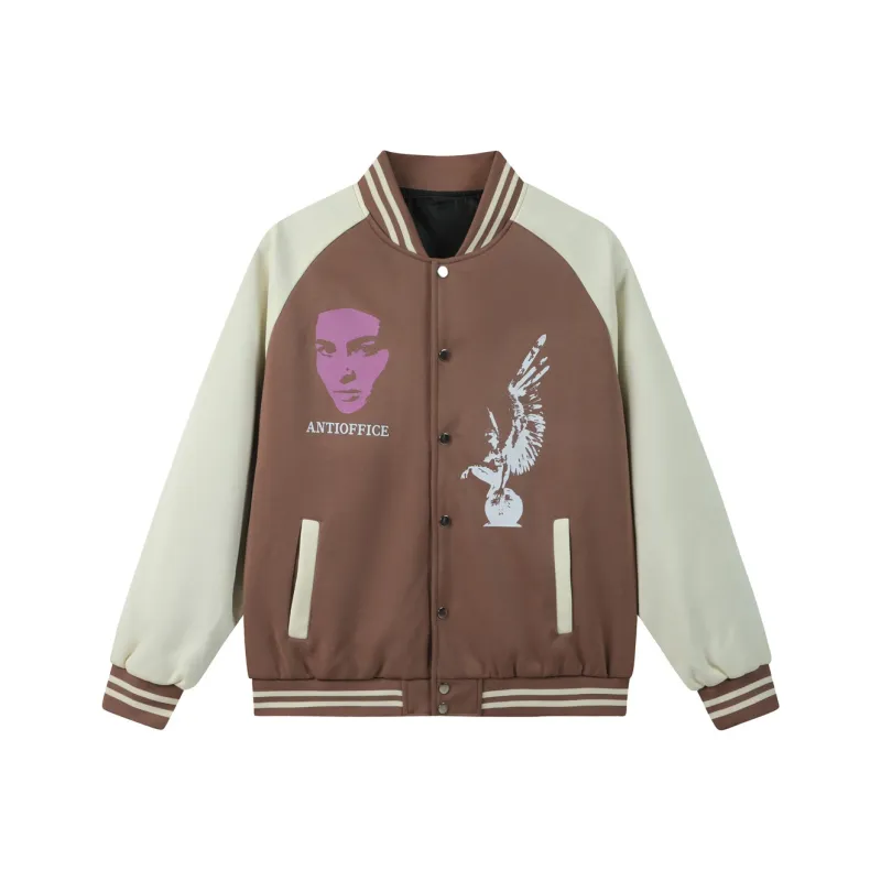Antioffice Baseball Jacket Men's-14