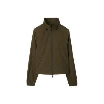 Burberry Zip Up Hooded Jacket