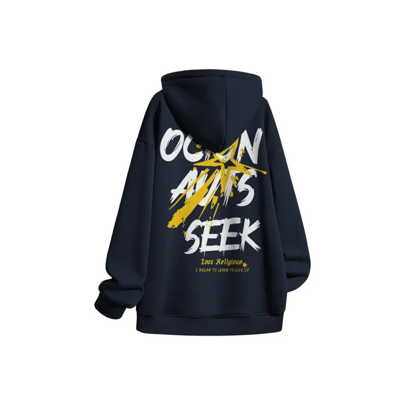 Small Columns Under The Sea Hoodie Unisex-3
