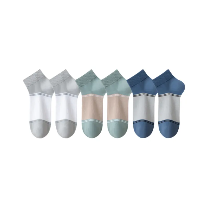 Lan Miao Ankle Socks Men's 6 Pack-4