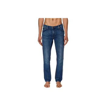 Lee X DIESEL Lee Co-branded Model Jeans Unisex Medium Blue