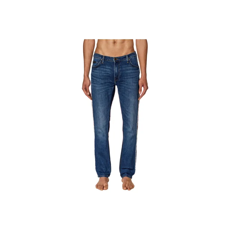 Lee X DIESEL Lee Co-branded Model Jeans Unisex Medium Blue-0