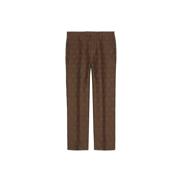 GUCCI Cargo Pants Men Brown-0