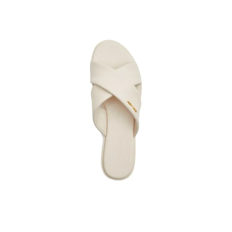 COACH Slide Slippers Women's White-3