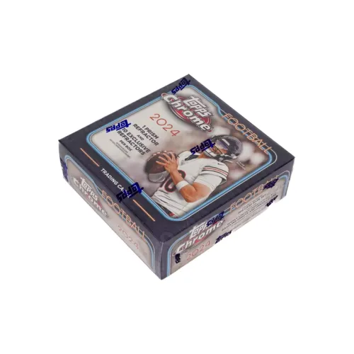 Topps Chrome Football Mega Rugby TC Sports Cards Whole Box