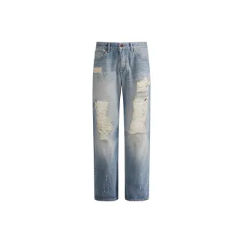 CHINISM Jeans Unisex Blue Denim