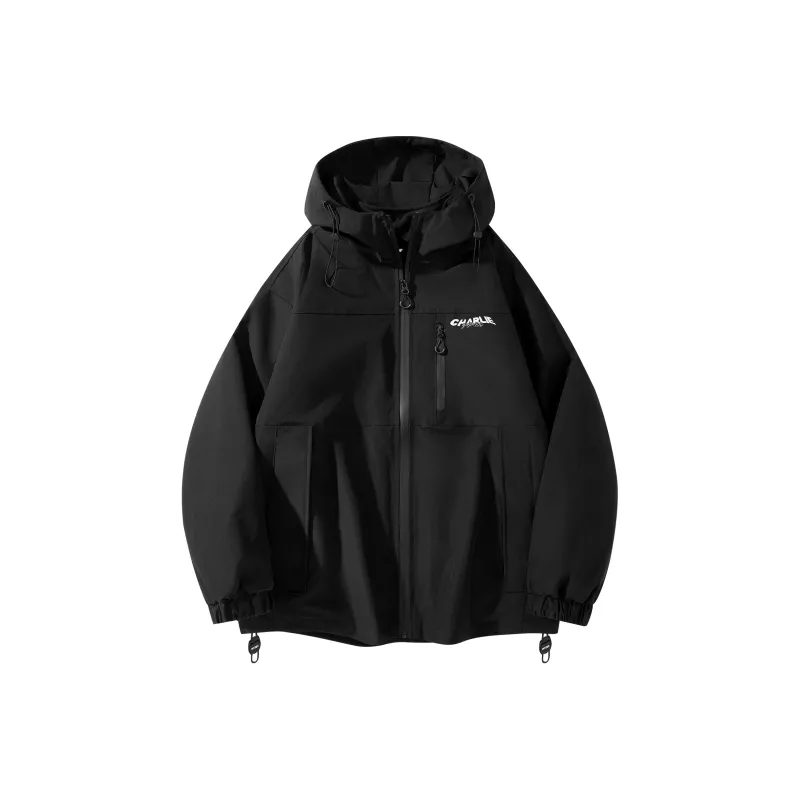 CHARLIE GOLF Windbreaker Trench Coat Jackets & Coats Unisex-4