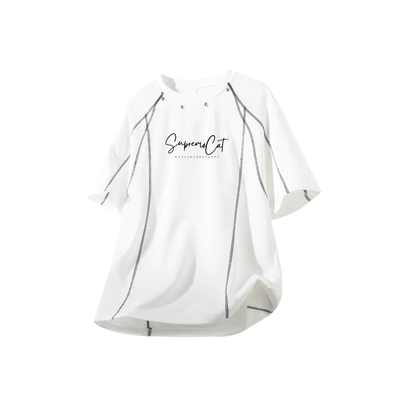Supremo Cat T Shirts Unisex-2
