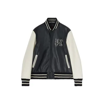 PALM ANGELS Pa Monogram Classic Varsity Jacket