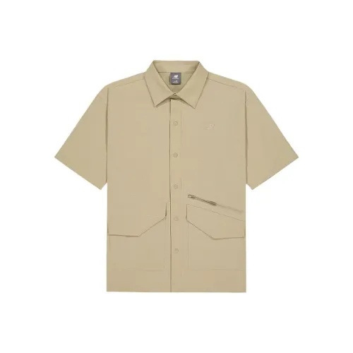New Balance Shirt Men's Woody Brown