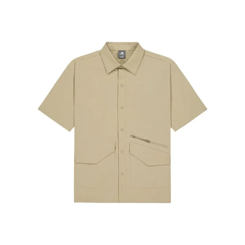 New Balance Shirt Men's Woody Brown-0