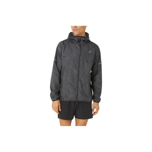 Asics Jackets Men Gray