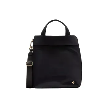 Lululemon Polyurethane Backpack Regular Unisex Black