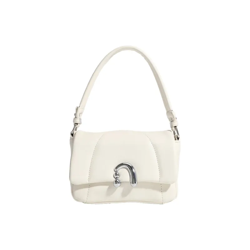 Juju Jimmy PU Shoulder Bag Women's Classic Black/Gardenia White/Mist Pink-4