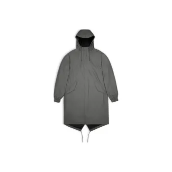 Rains Fishtail Drawstring hood Coated Parka