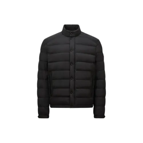 Moncler Selves Logo Patch Quilted Jacket