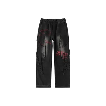 LAMLICKA Jeans Unisex Black