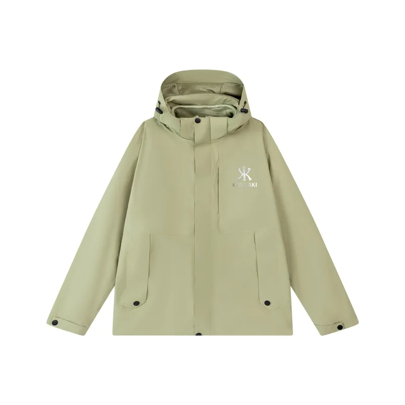 Kawasaki Water Resistant Windproof Wear Resistant Windbreaker Jacket Unisex-41