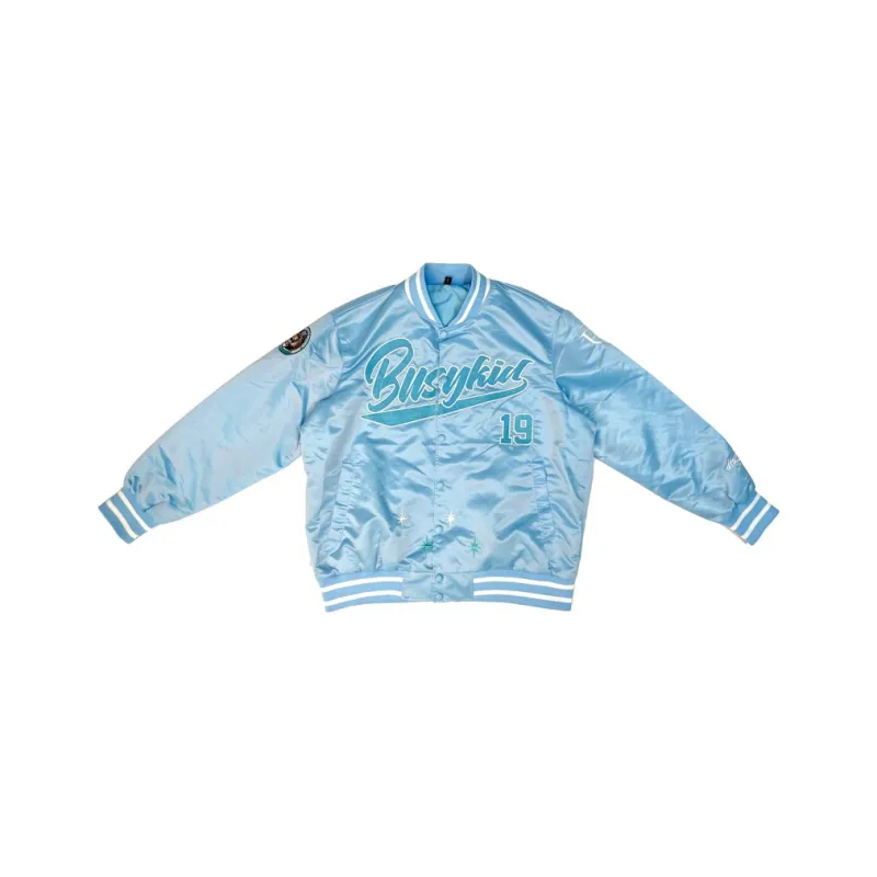 Holycrap Baseball Jerseys Unisex Sky Blue-0