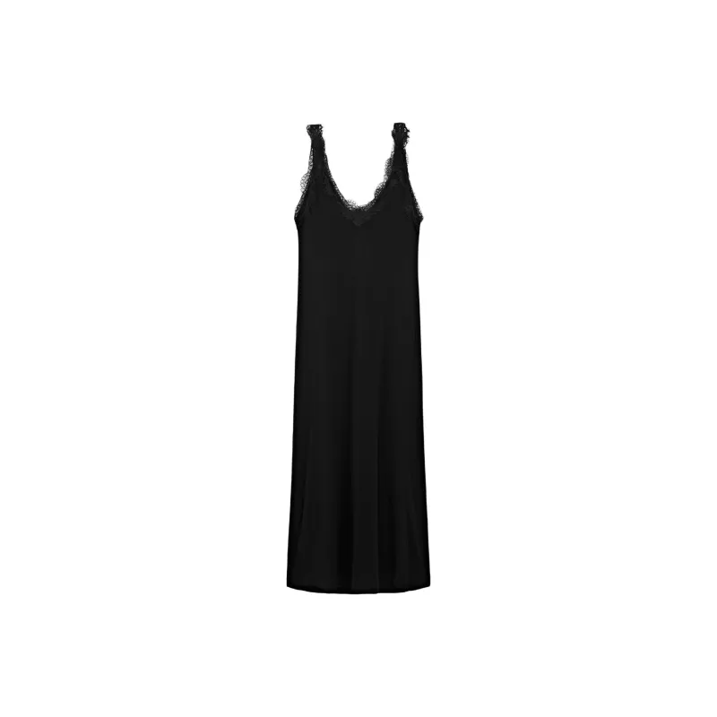 Massimo Dutti Sleeveless Dress Women's Black-1