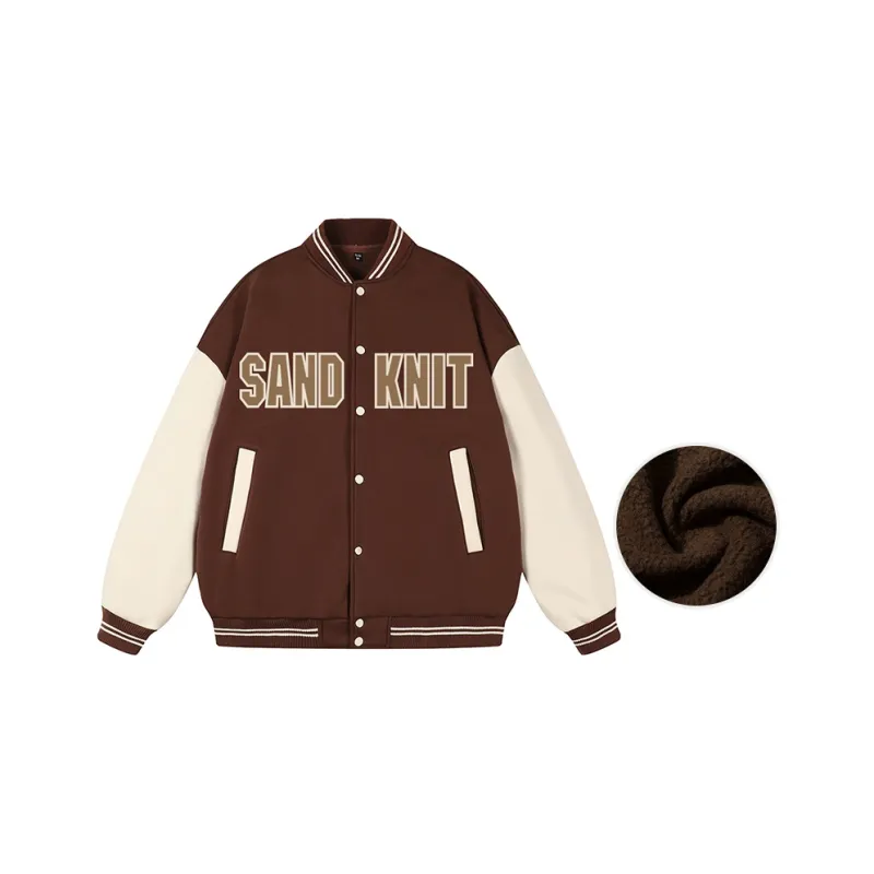 SandKnit Baseball Jacket Unisex-17
