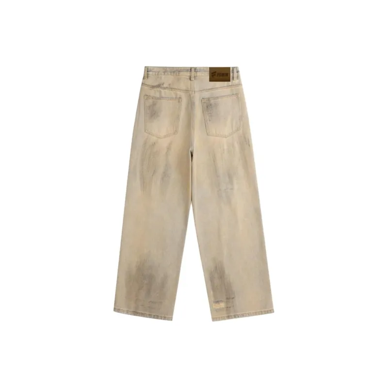FCMM Jeans Unisex Nostalgic Yellow-1