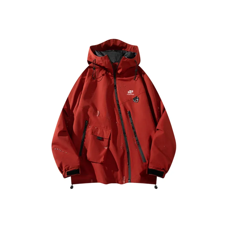 FORIDER Water Resistant Windproof UV Protection Windbreaker Jacket Unisex-8