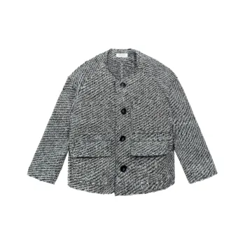SIMPLE PROJECT Jacket Unisex Gray